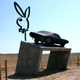 Illustration for article titled Texas Says The Playboy Marfa Statue Really Is Illegal And Has To Go